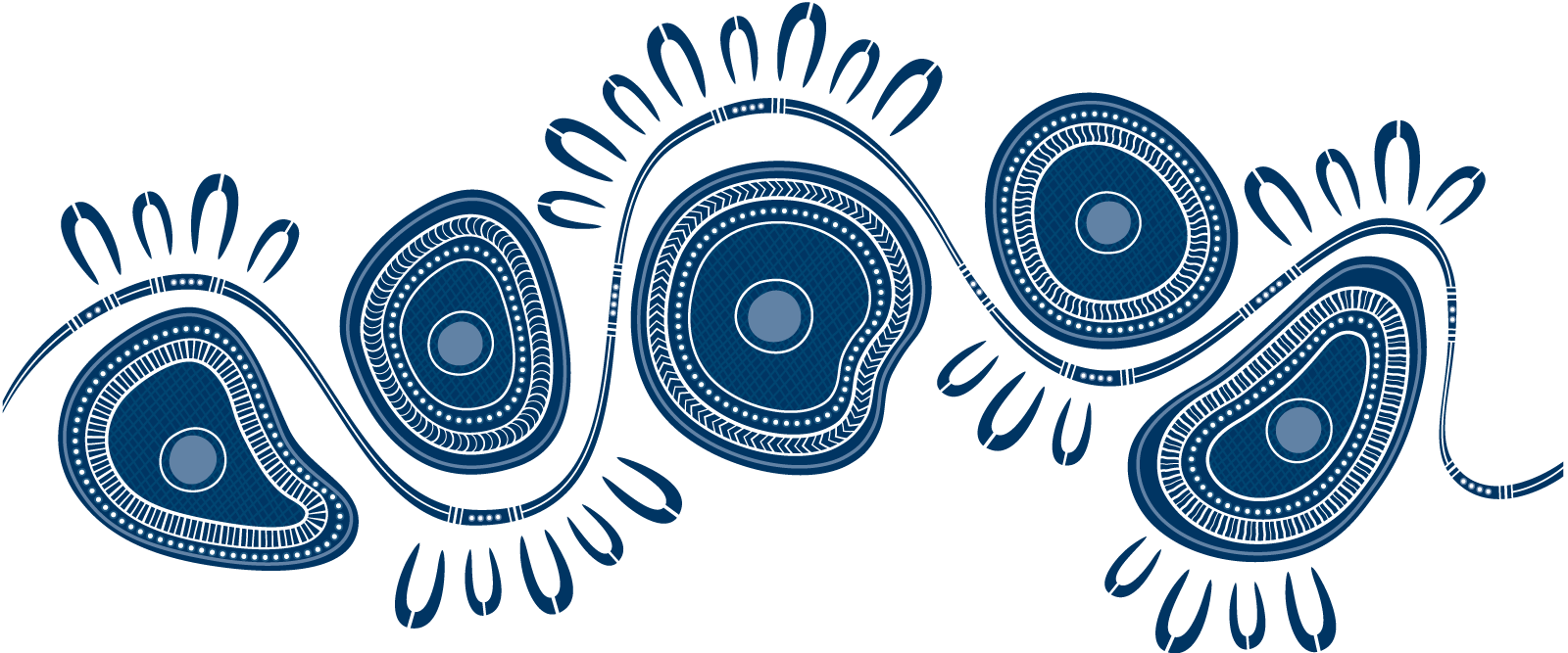 Footer artwork