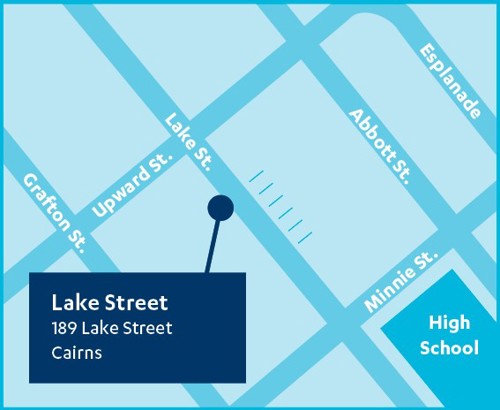 Map of Queensland X-Ray 189 Lake Street
