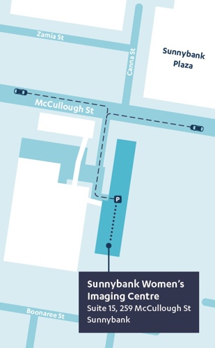 Map of Queensland X-Ray Sunnybank Women's Imaging Centre